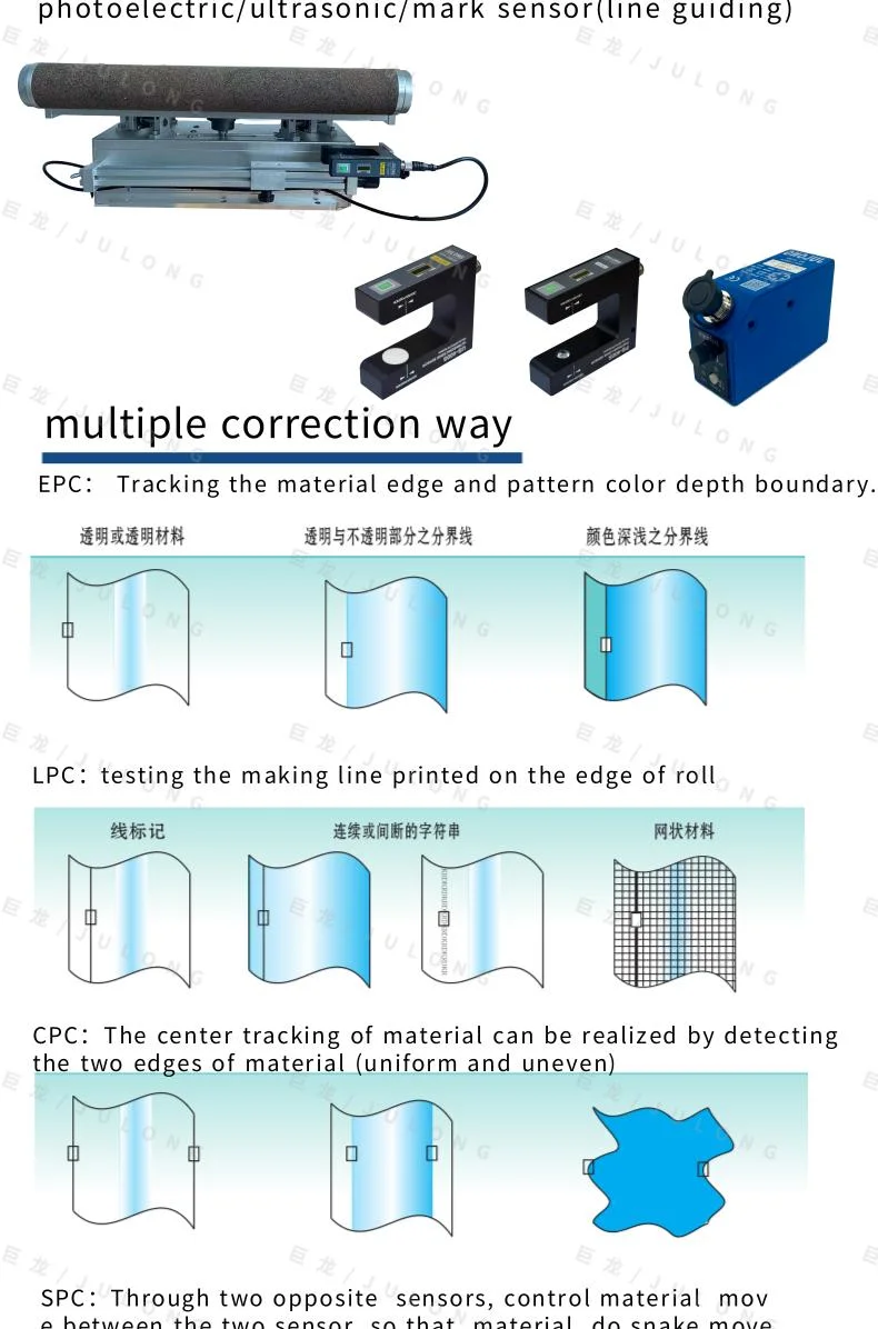 Julong Web Guiding System for EPC Controll