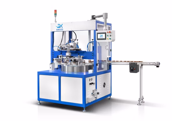 Полностью автоматическая ротационная машина для шелкографии (верхняя печать) для косметических крышек